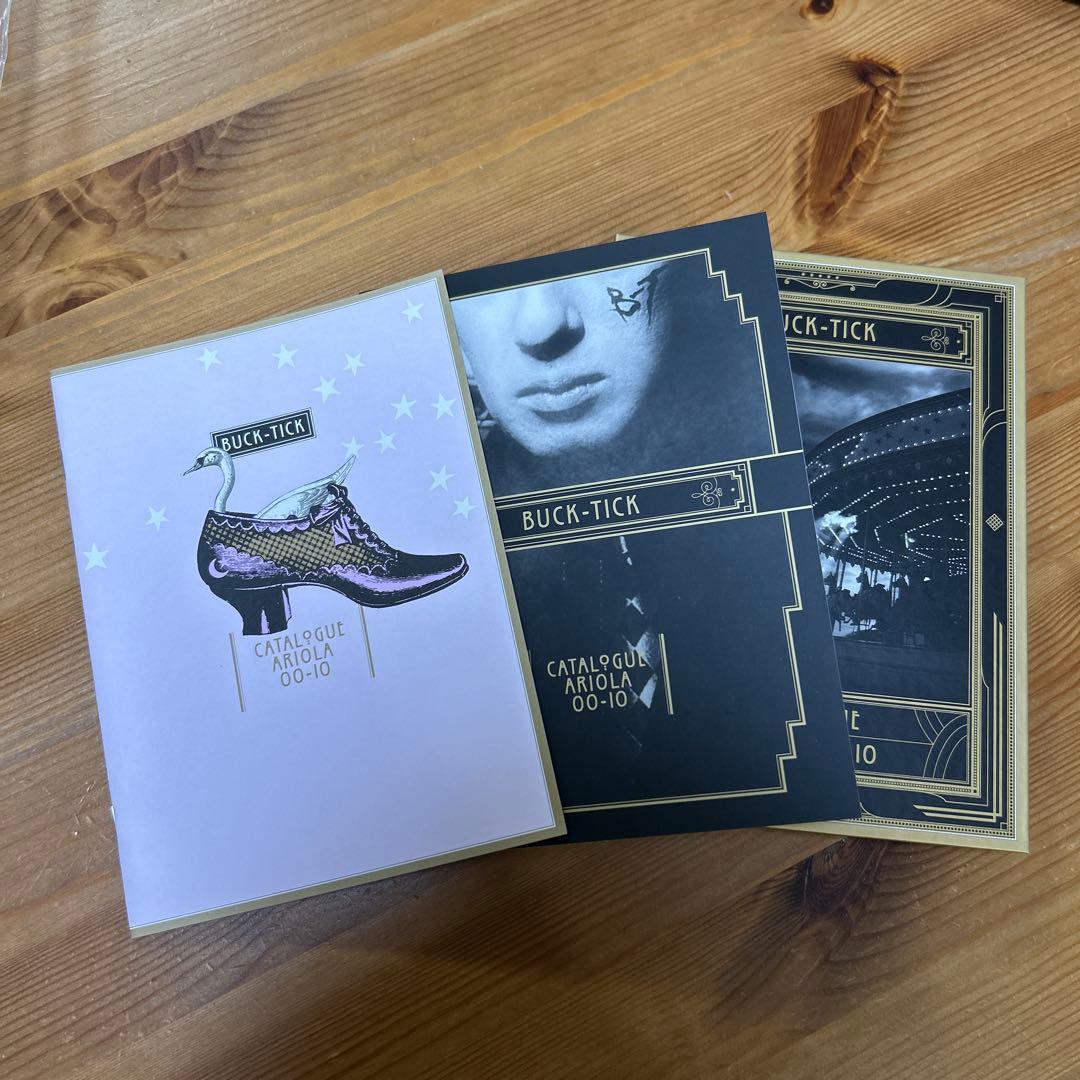 BUCK-TICK CATALOGUE ARIOLA 00-10 初回限定box