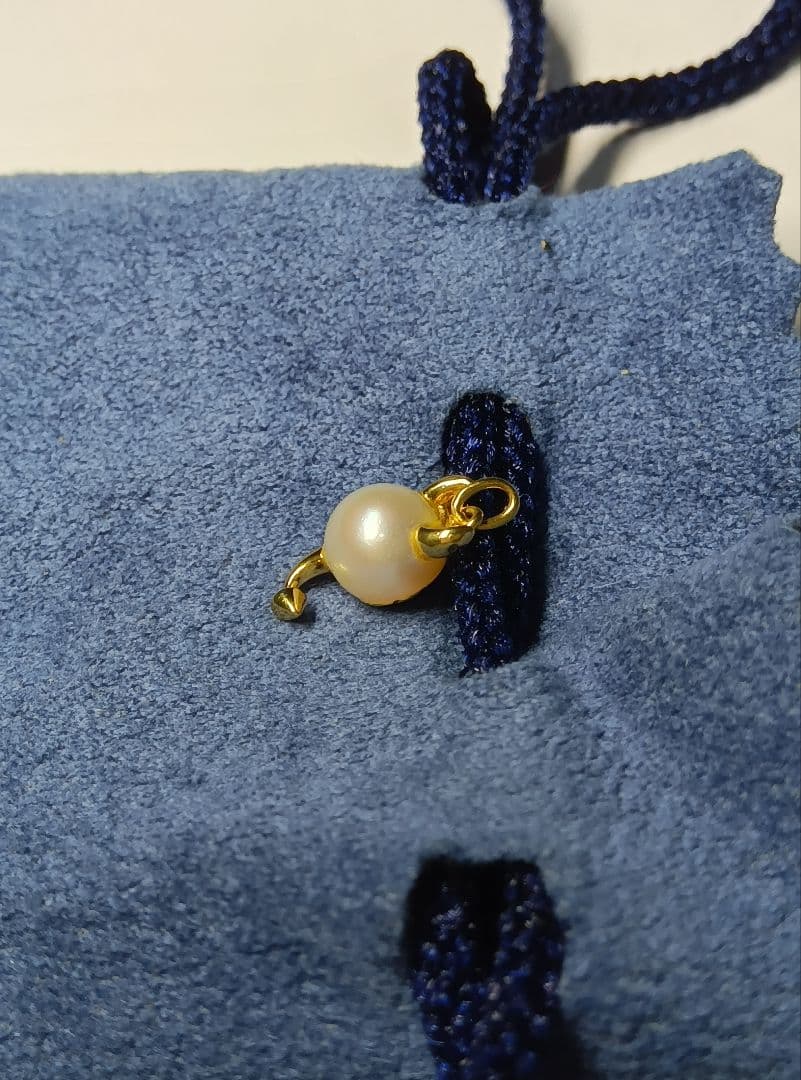 TASAKI　K18　パール　チャーム　バグズオンパレード　ピクシー