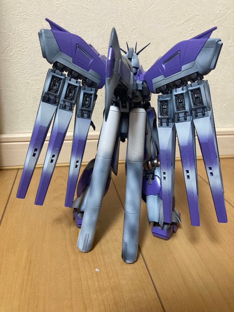 mg ver.ka hi-νガンダム　塗装品　ジャンク品