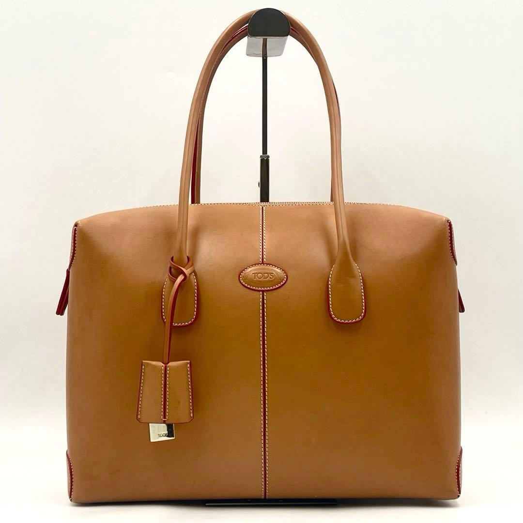 美品✨TOD'S DIバッグ 2way ビジネスバッグ 極上ヌメ革 クロスボディ