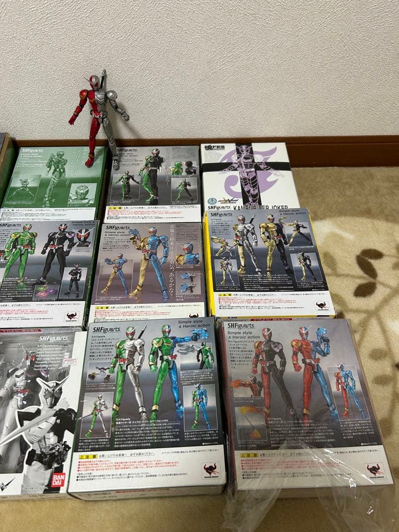 shフィギュアーツ 仮面ライダーｗ　17体