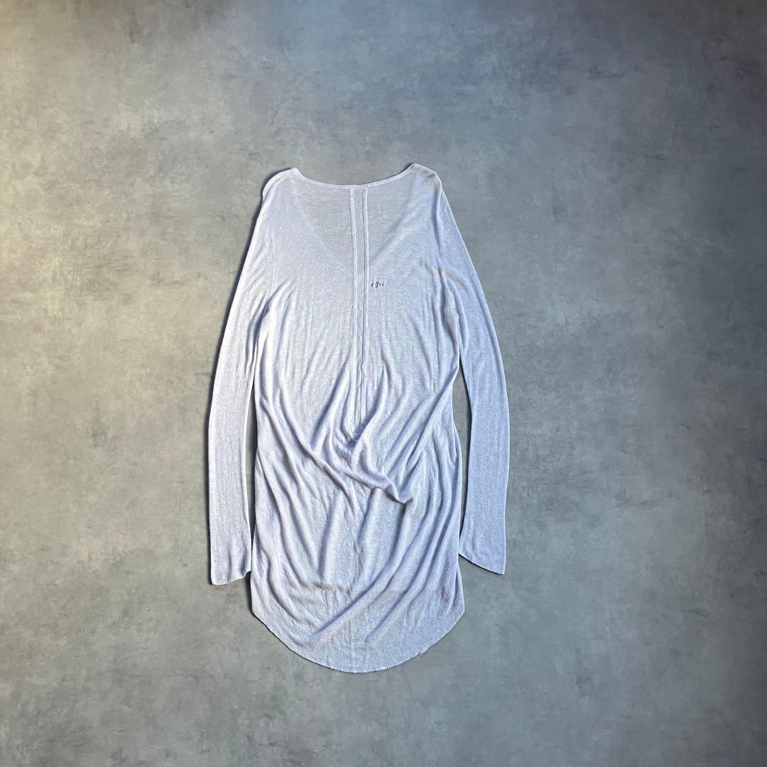 トップス 00s Ann Demeulemeester rayon l/s cutsew