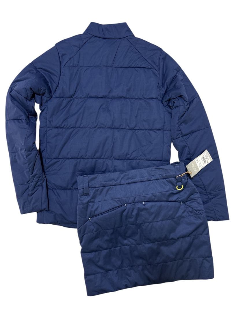 週末限定セール 新品adidasゴルフ レディース セットアップ ネイビーS