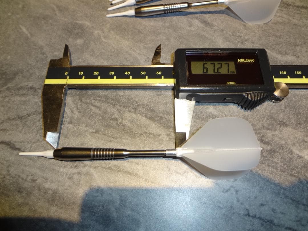 超硬合金　シャフトまで超硬　オ一ダ一品　唯一の飛び　 ダ一ツ　USED