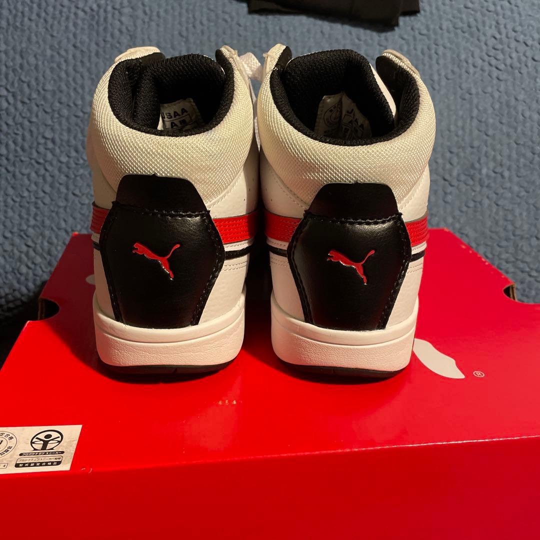 値下げ！安全靴 PUMA 63.208.0セーフティー ホワイト　25.5㎝