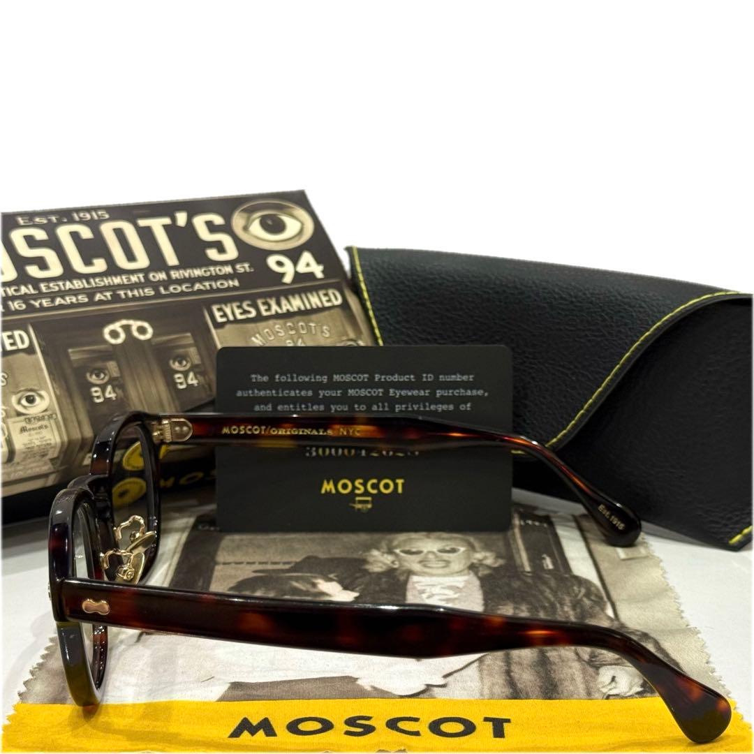 【極美品】限定完売 モスコット レムトッシュ 46 TORT 16 JPNLTD