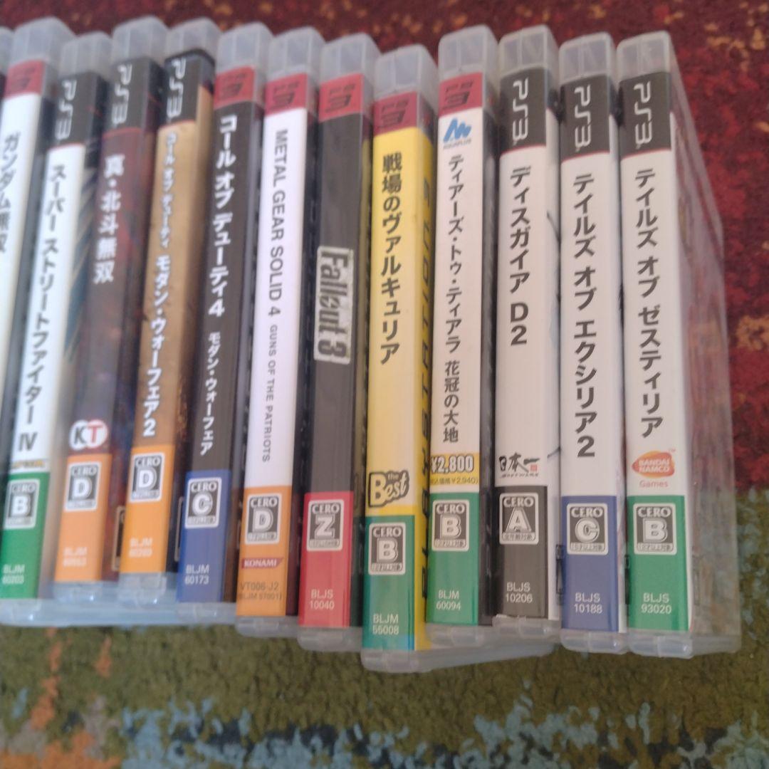 プレステ3ソフトまとめ売り☆21本中古品動作未確認