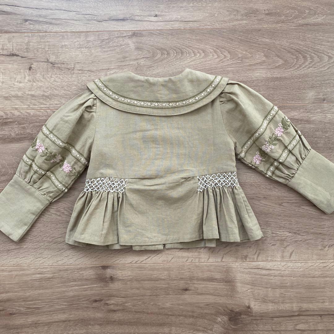 【apolina】ブラウス2-3y