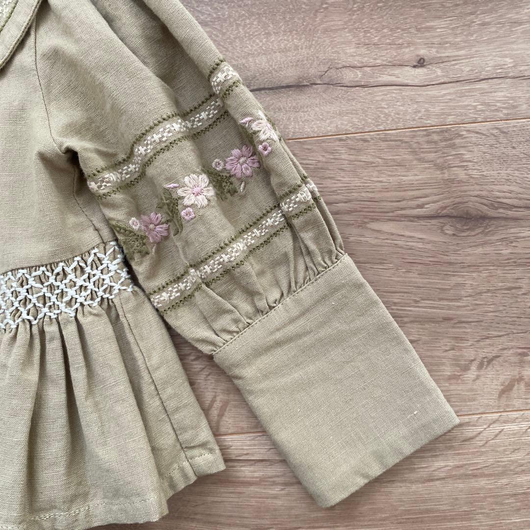 【apolina】ブラウス2-3y