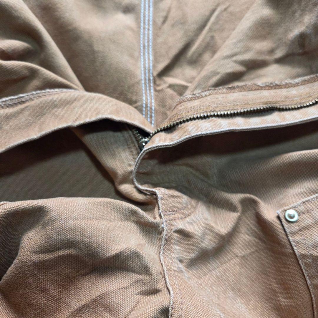 古着vintage Carhartt ダブルニー ダックパンツ ブラウン w44