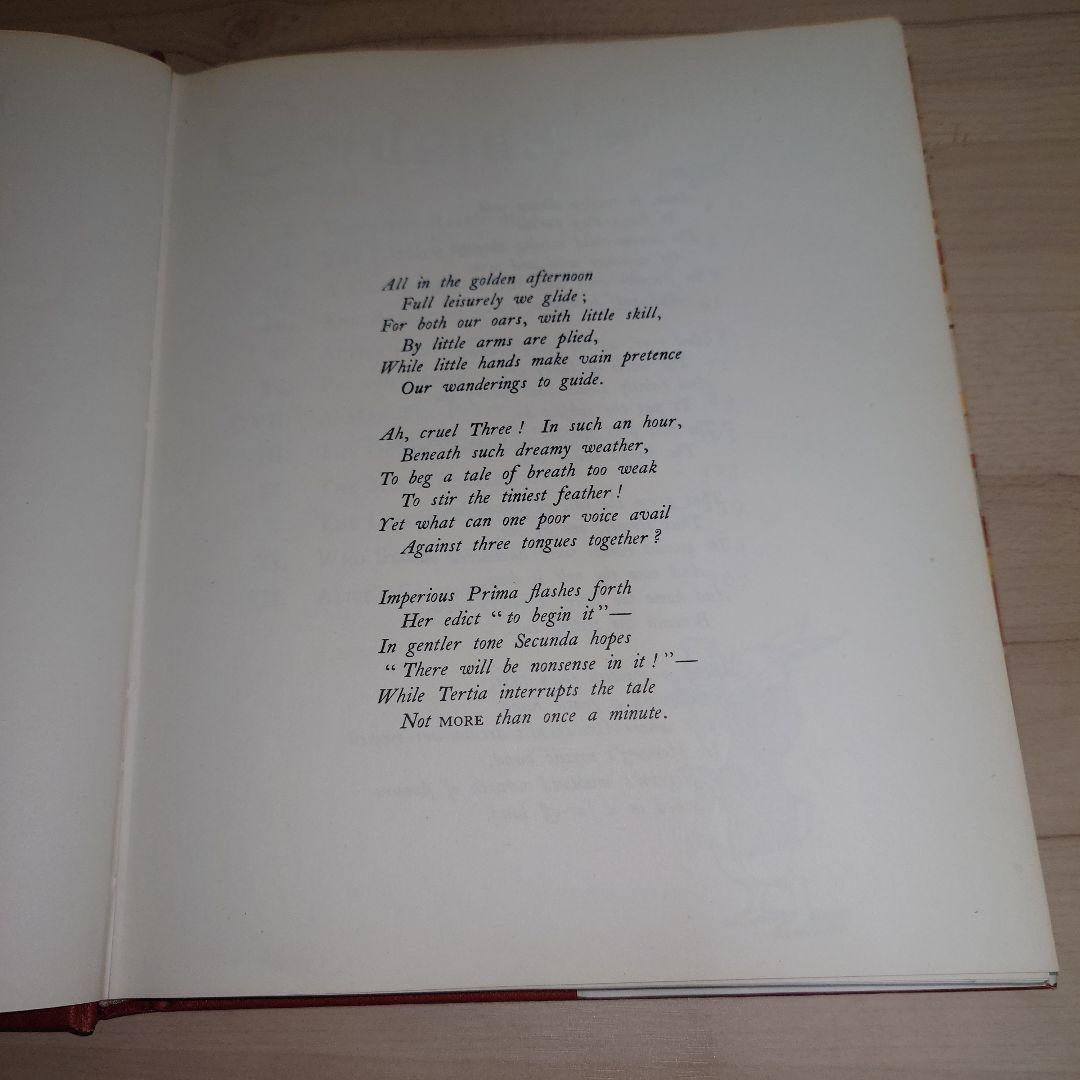 ALICE'S ADVENTURES IN WONDERLAND 英語版