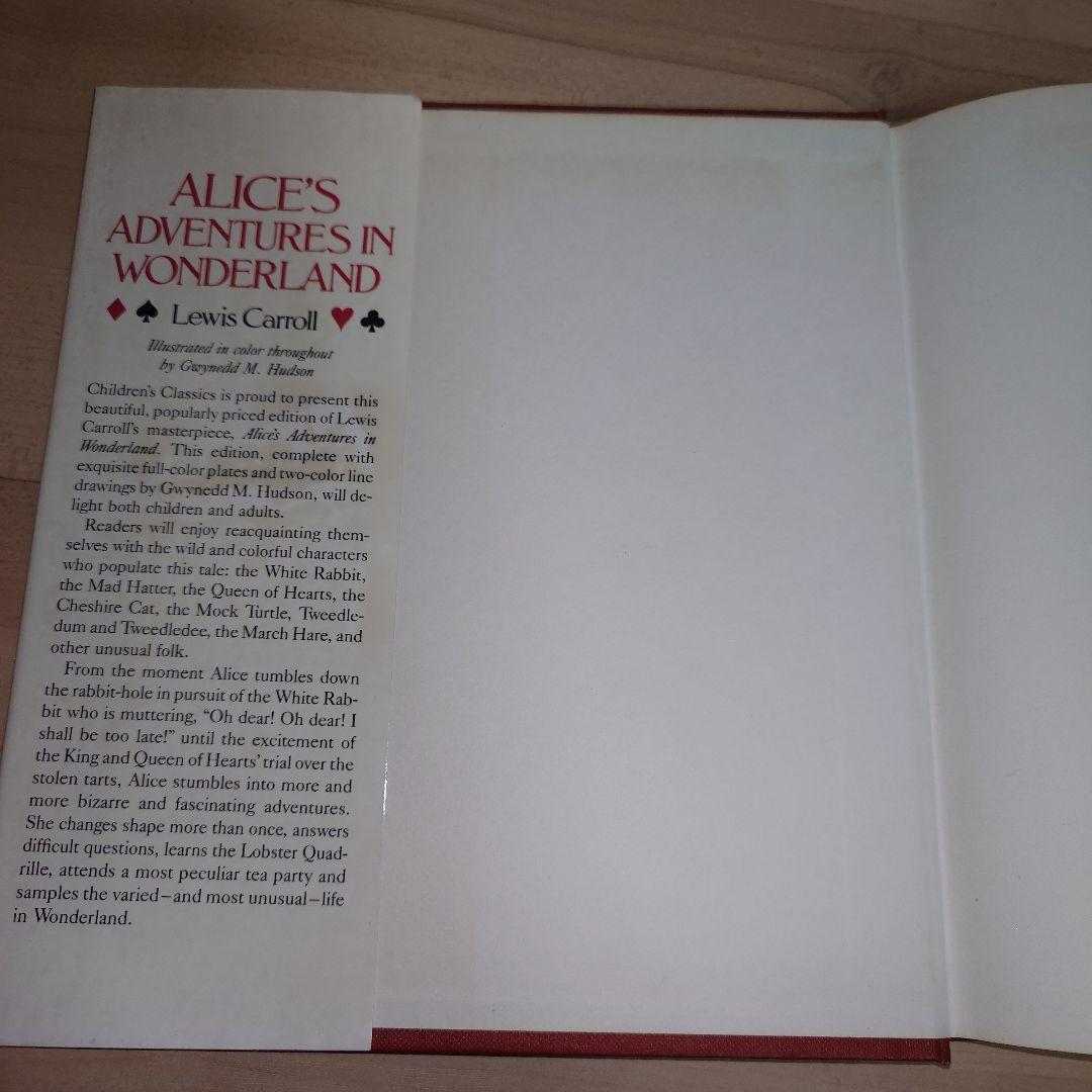 ALICE'S ADVENTURES IN WONDERLAND 英語版