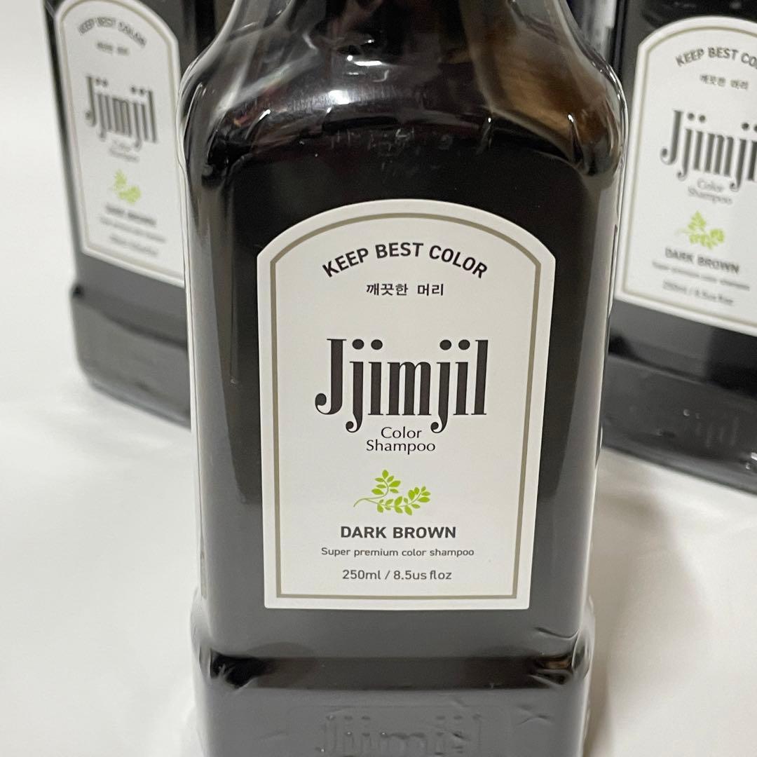 ジムジルカラーシャンプー　ダークブラウン　6本セット