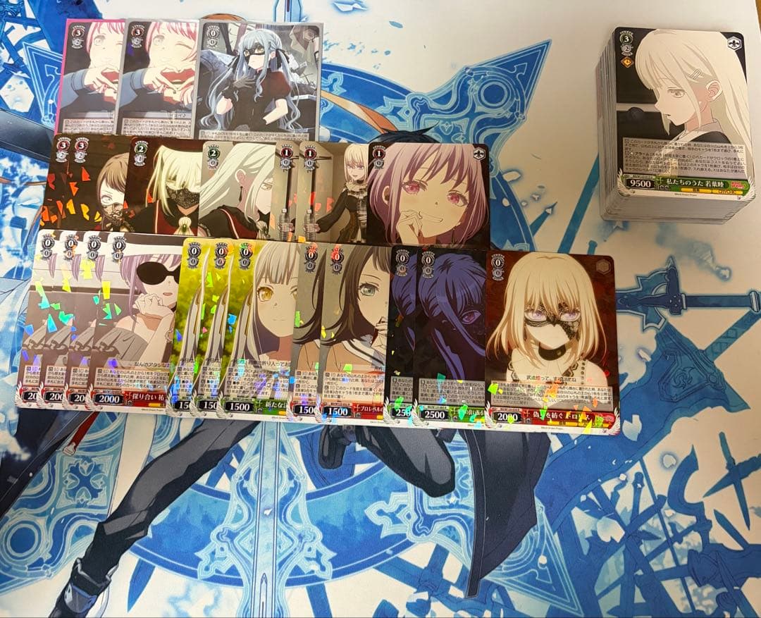 ヴァイスシュヴァルツ　Ave Mujica デッキパーツあり