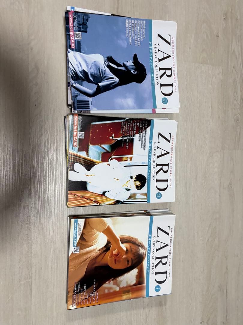 ZARD CD&DVDコレクション　全巻セット　未開封