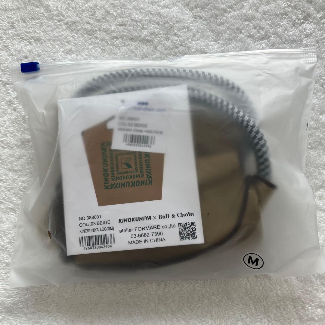 【新品未使用】ボールアンドチェーン 紀ノ国屋コラボ バッグ M