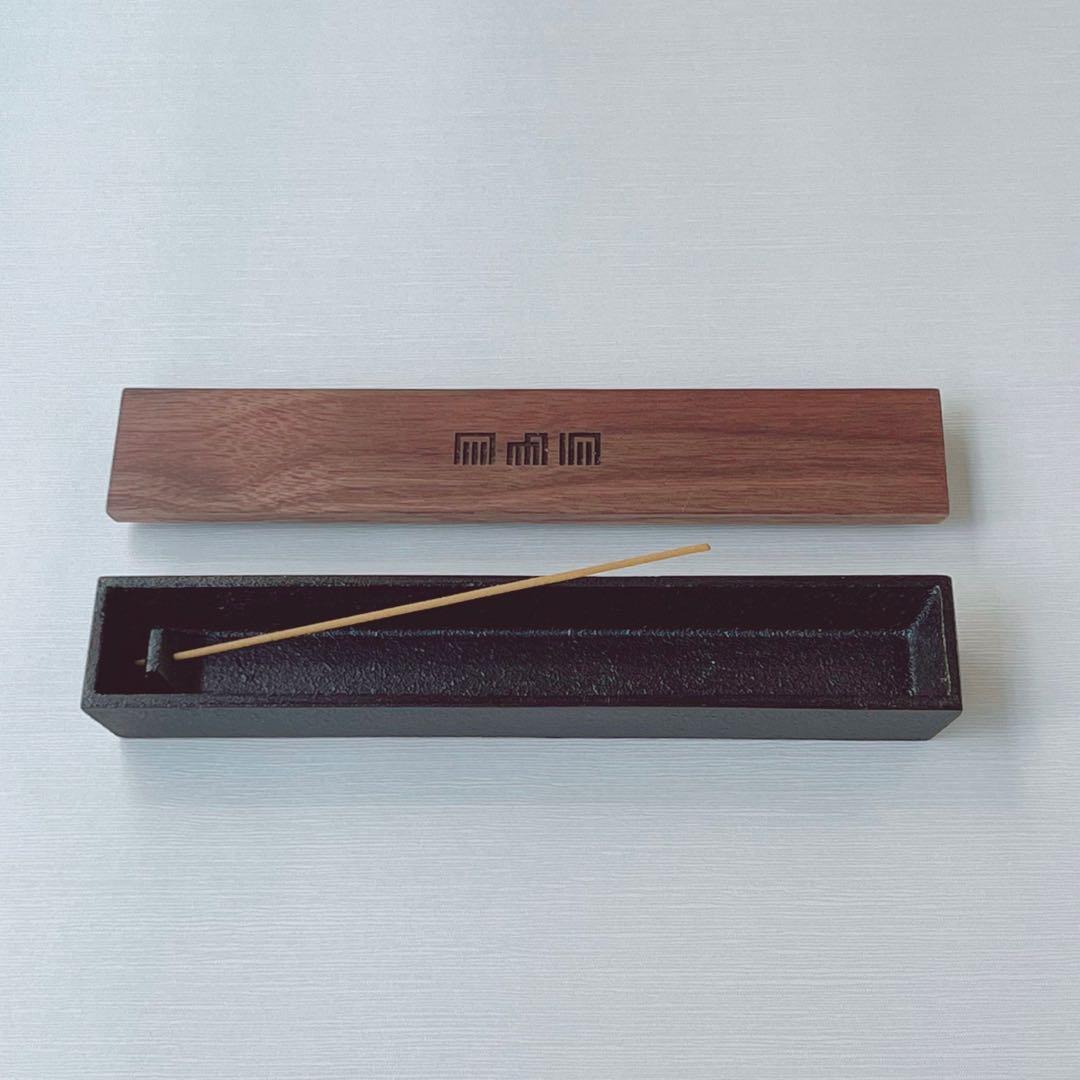 香立箱　源氏香ノ図　L（山形鋳物) 香皿　香立　鋳心工房