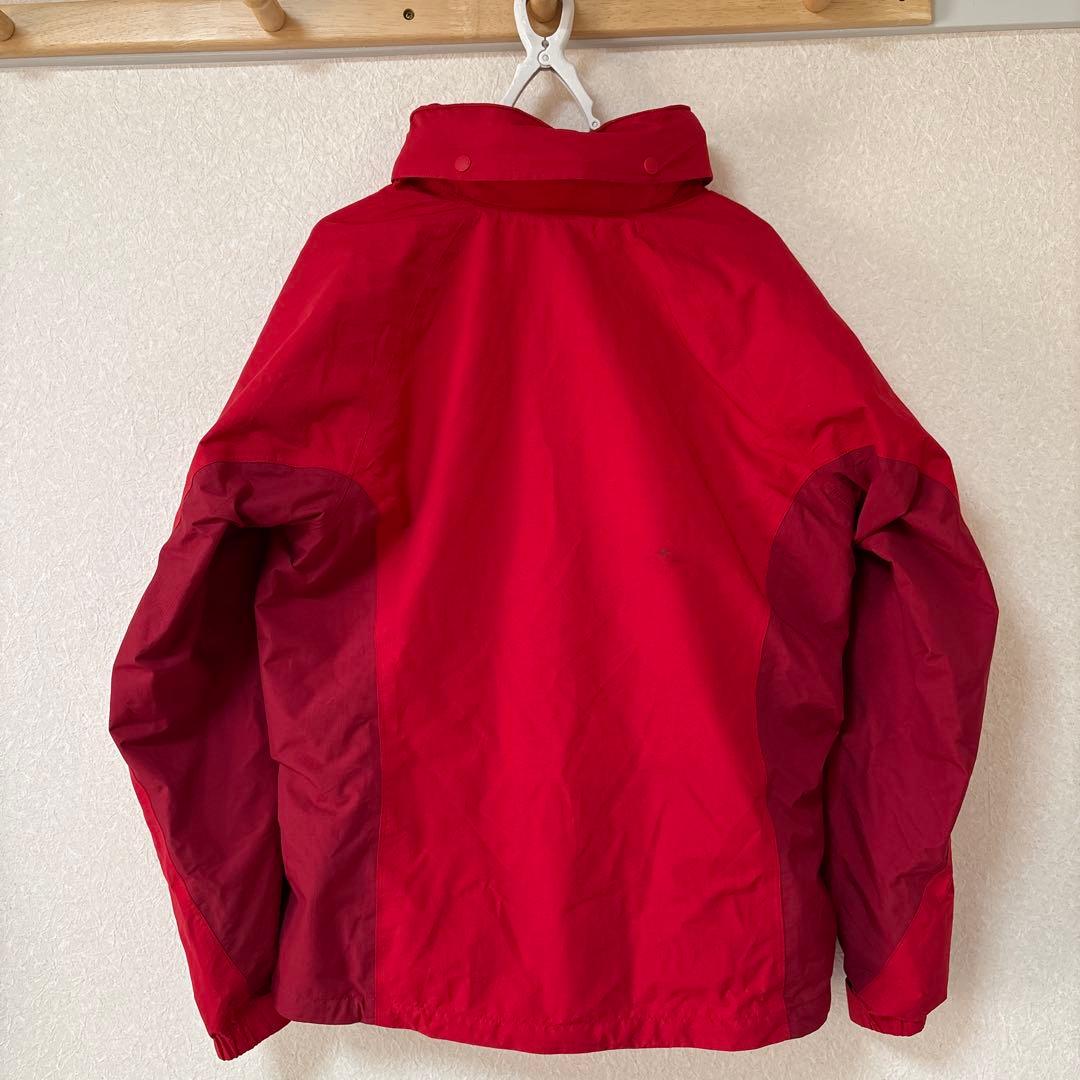 モンベル　スキーウェア　XL 赤