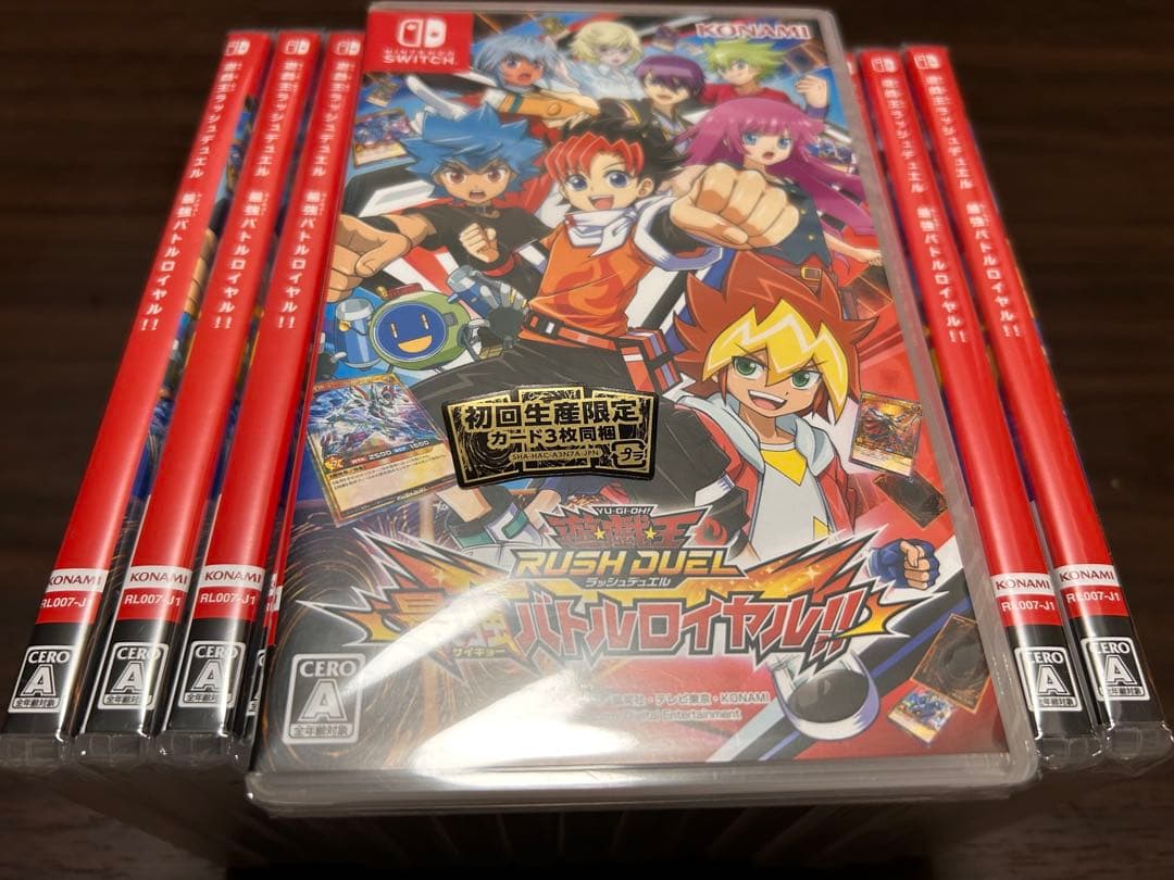 Switch 遊戯王ラッシュデュエル 最強バトルロイヤル!! 16個セット