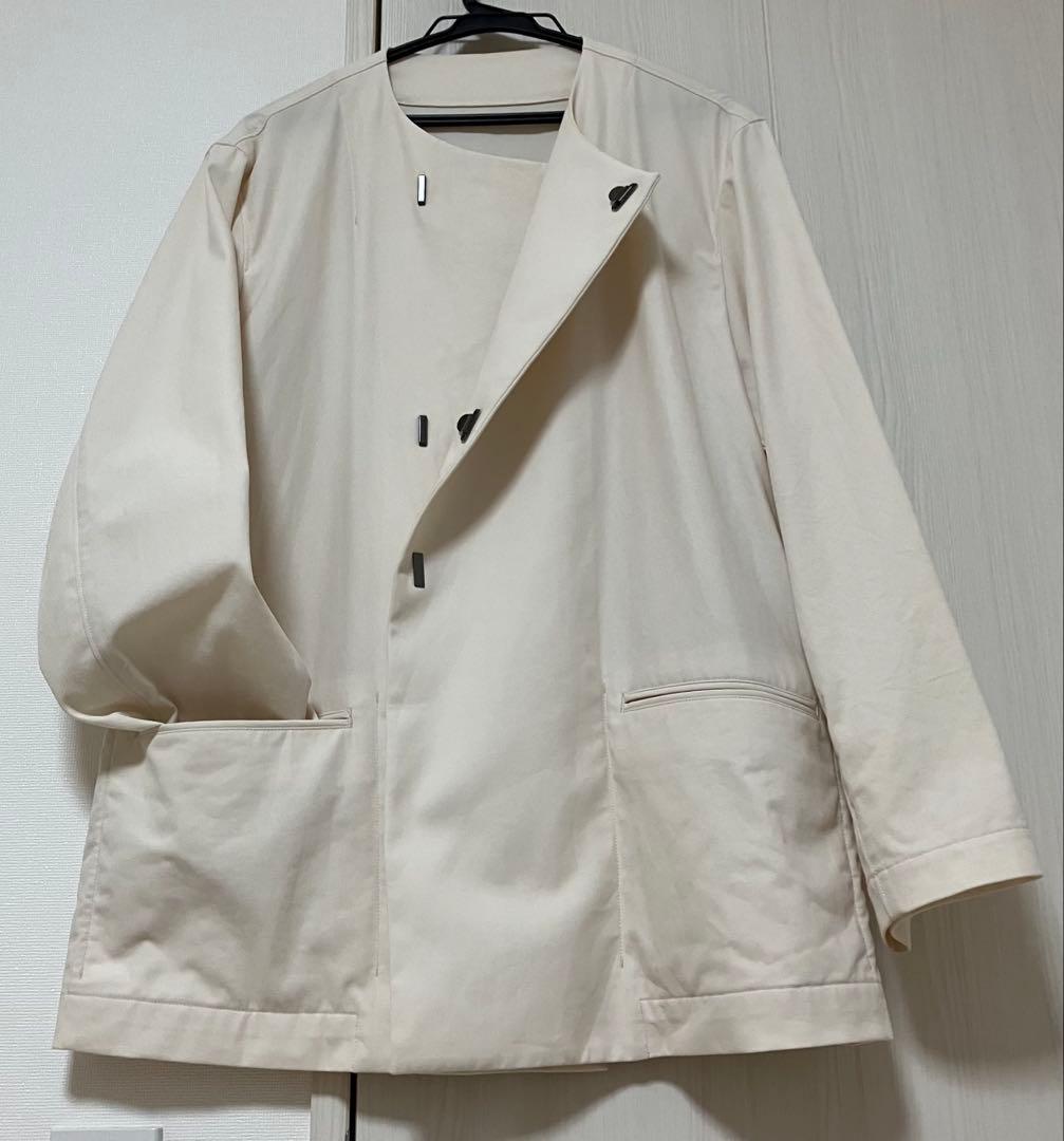 イレニサ IRENISA オフホワイト ブルゾン ジャケット コート 2