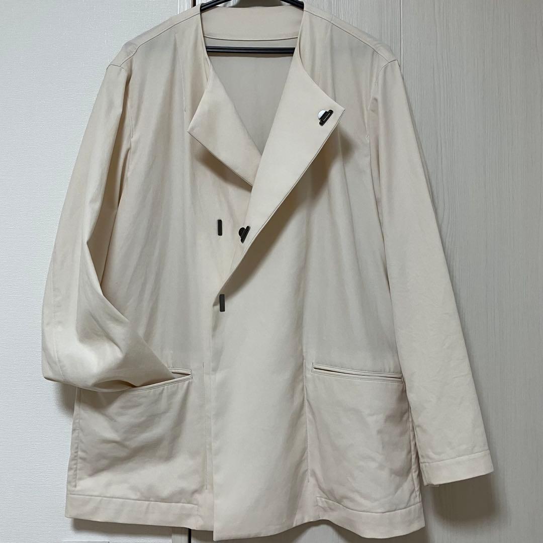 イレニサ IRENISA オフホワイト ブルゾン ジャケット コート 2