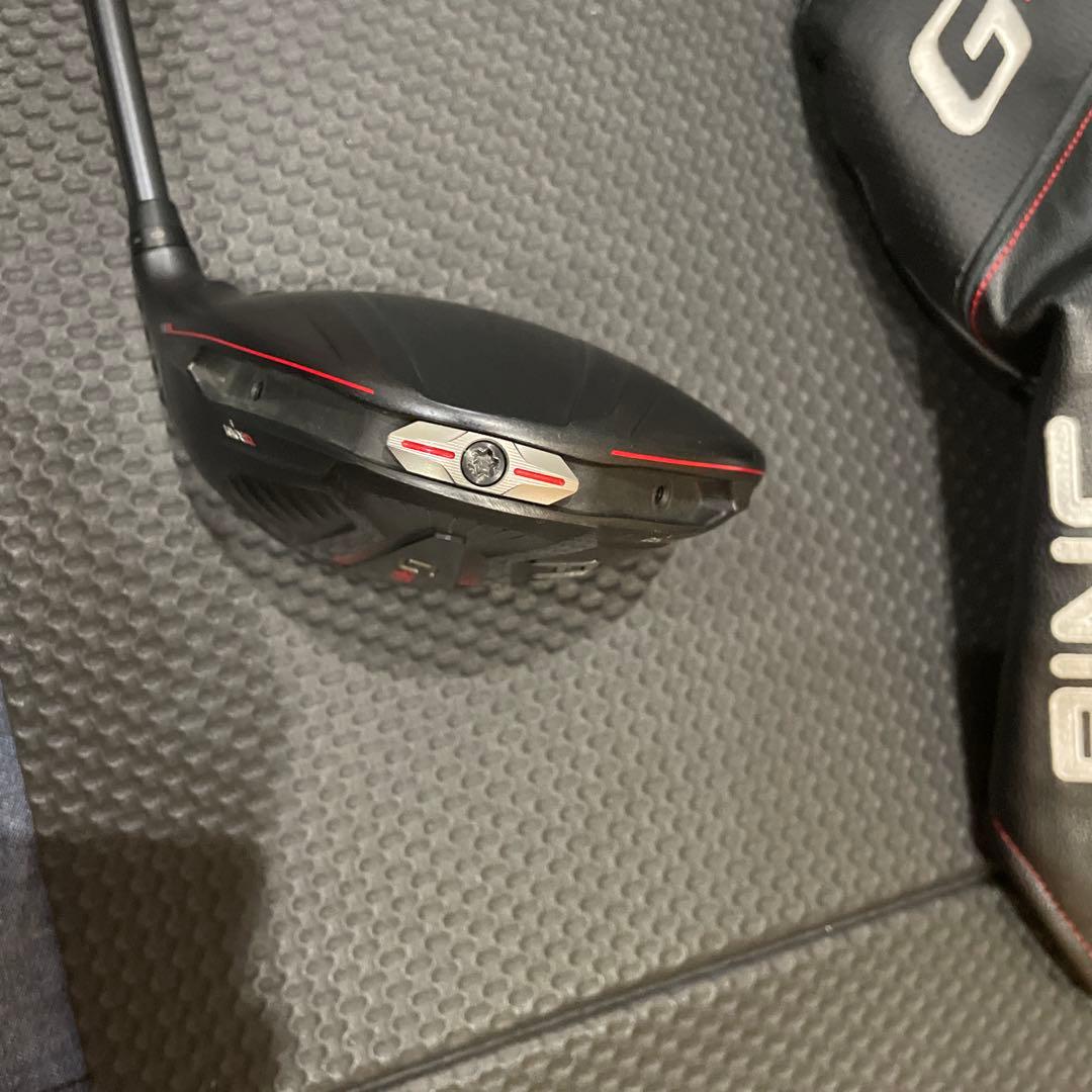 ピンG410plusドライバー9°純正シャフト付き