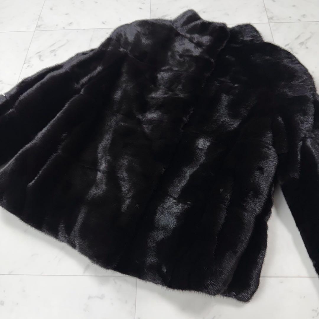 新品 ダーマコレクション コペンハーゲンファー リバーシブルショートコート 9号