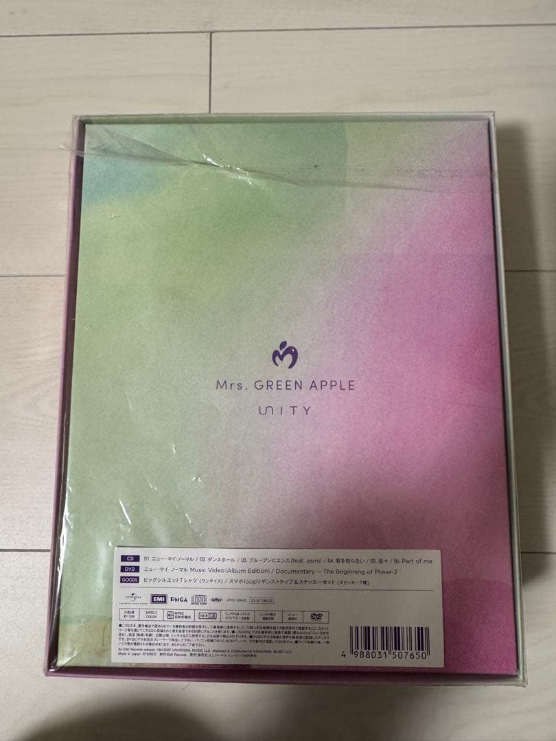 Mrs.GREEN APPLE UNITY 完全生産限定盤