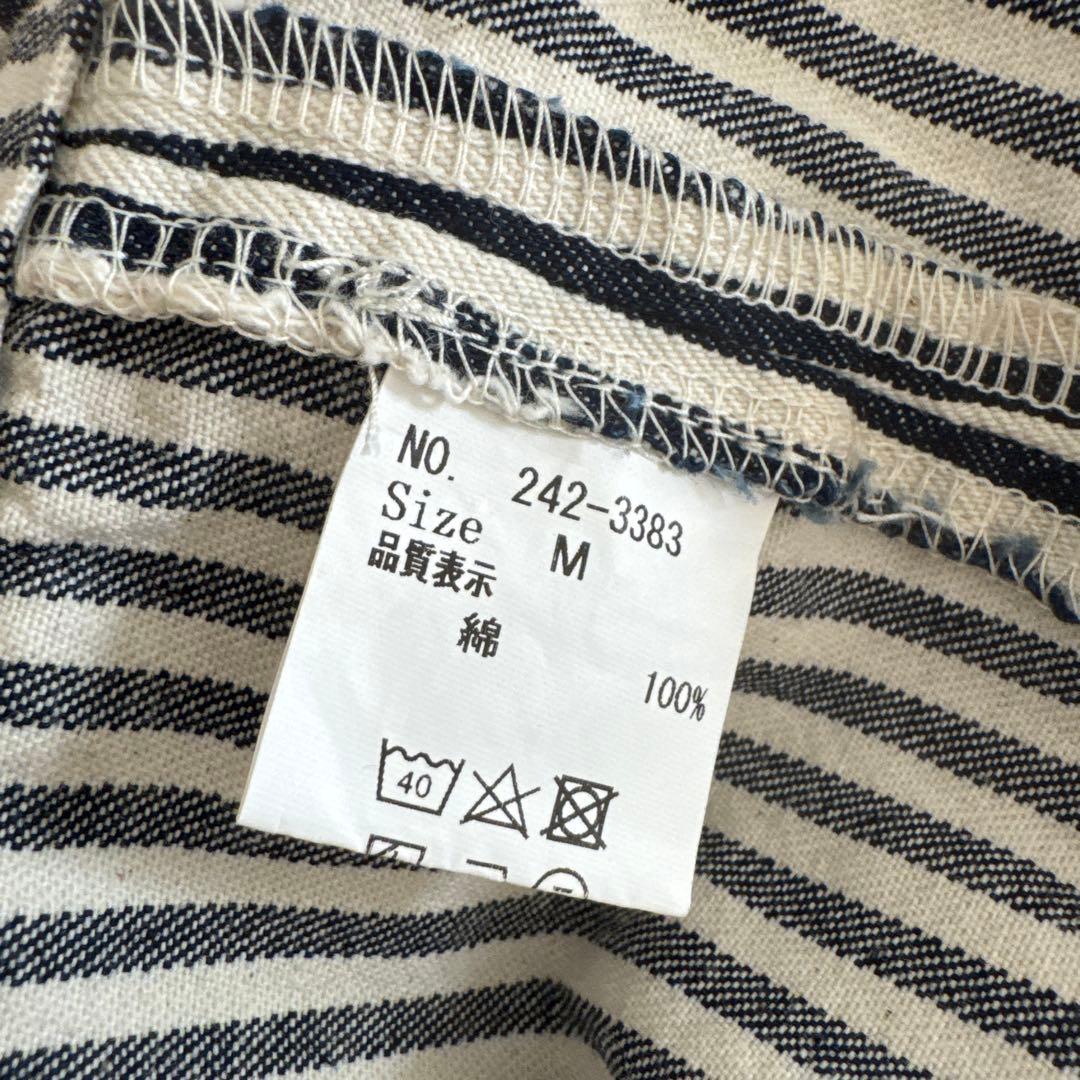 homspun 10オンスデニムギャザーパンツ ヒッコリー M