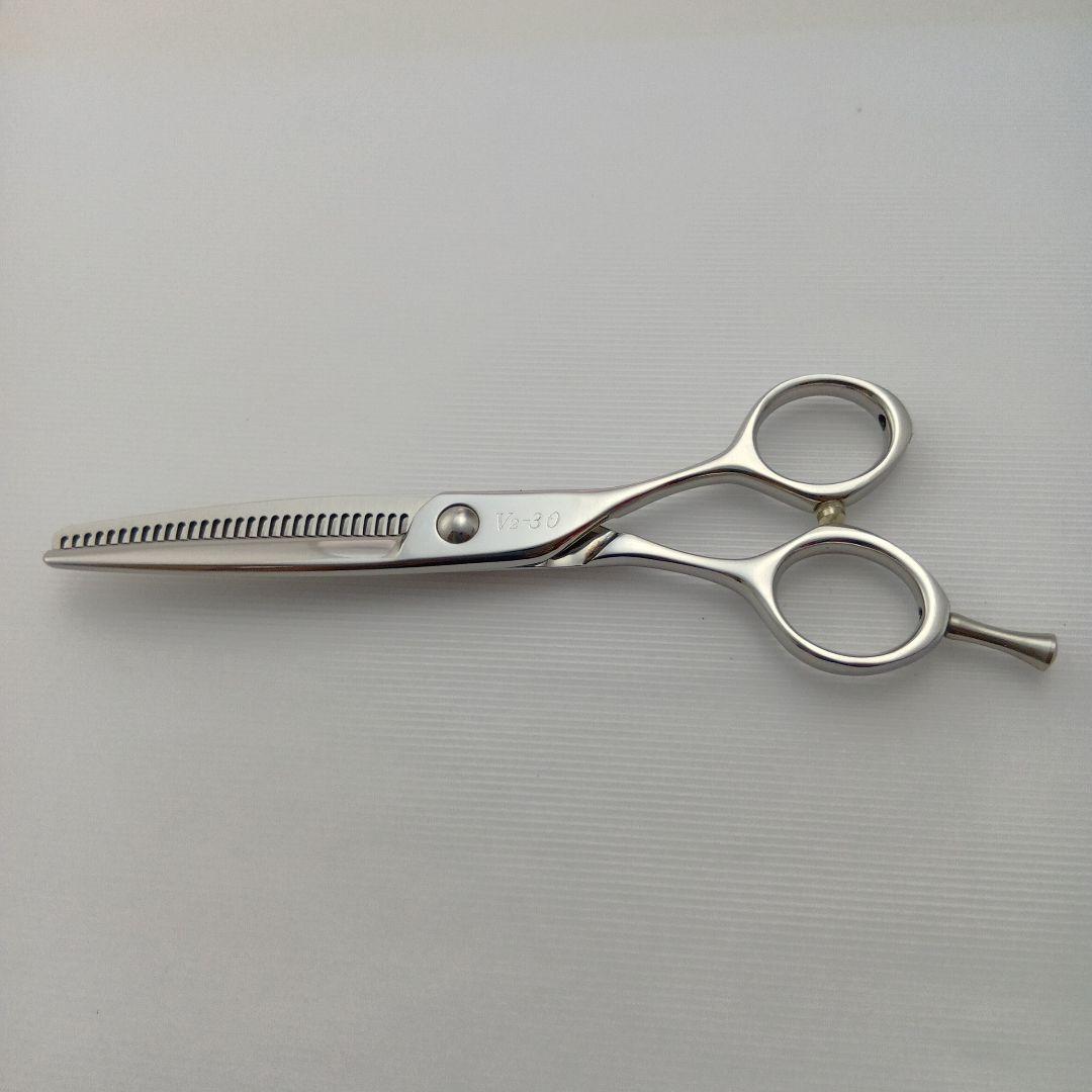 珍品特価！切れ味サクサク!20%セニングシザー 櫛刃２段