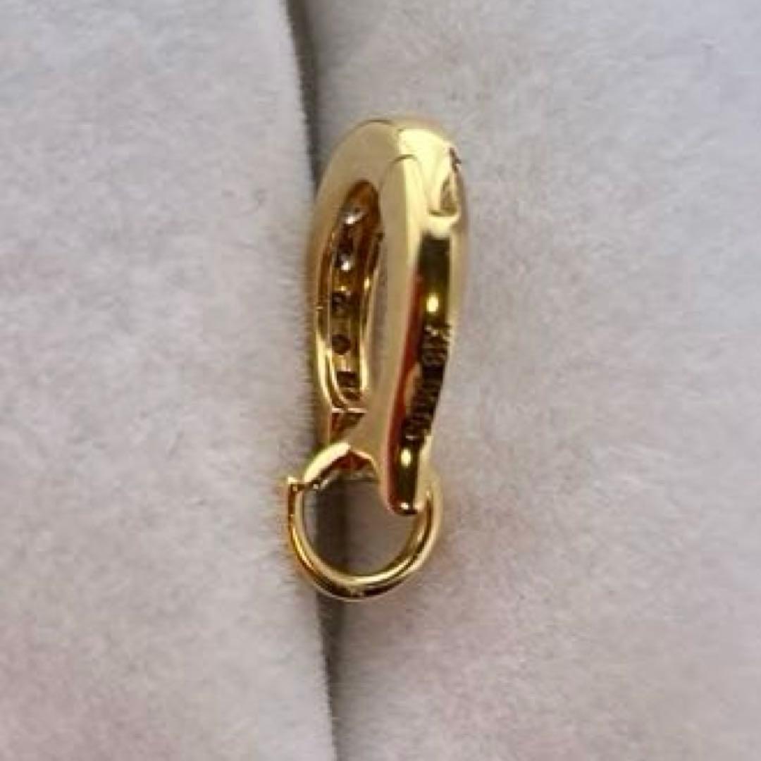 GSTV K18YG ダイヤモンド　0.05ct 開閉式　バチカン