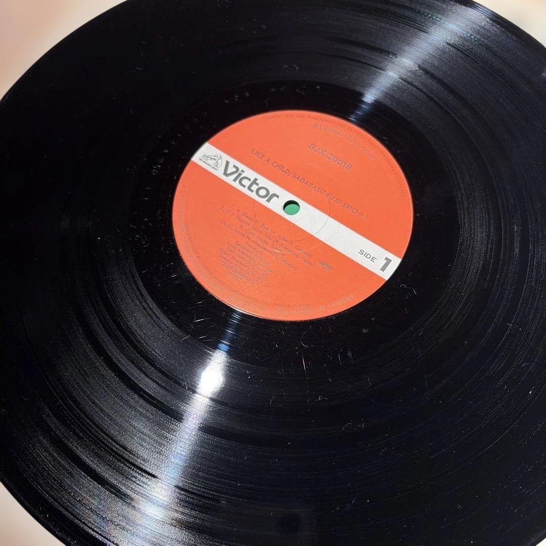 [レコード] 藤井貞泰 LIKE A CHILD LP