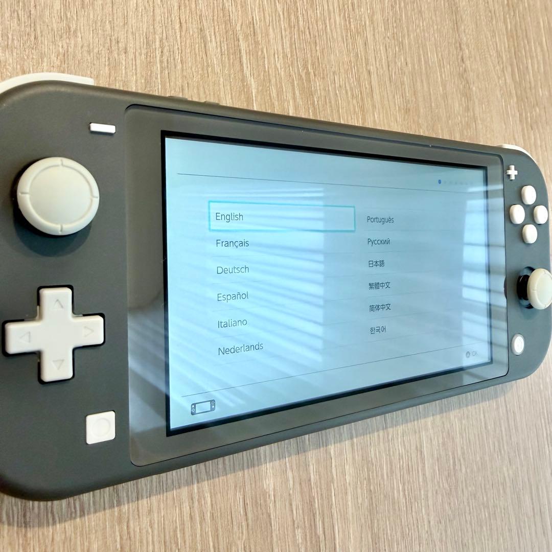 【本日発送】Nintendo Switch Lite グレー ACアダプター付き