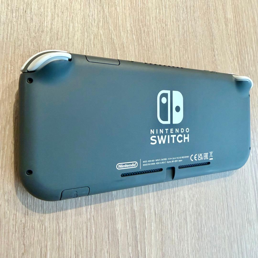 【本日発送】Nintendo Switch Lite グレー ACアダプター付き