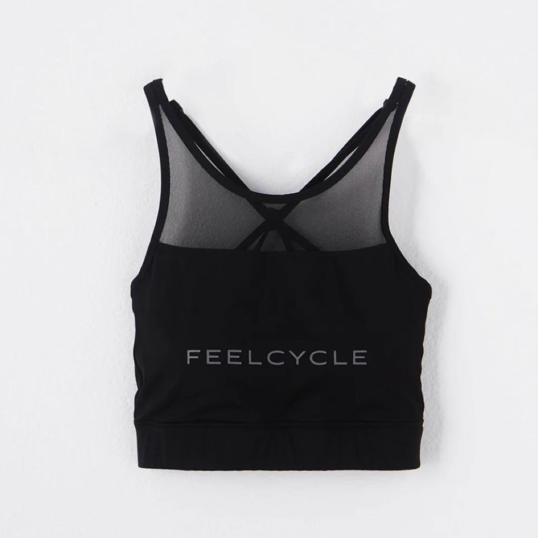 FEELCYCLE フィールサイクル　スポーツブラ M ブラック