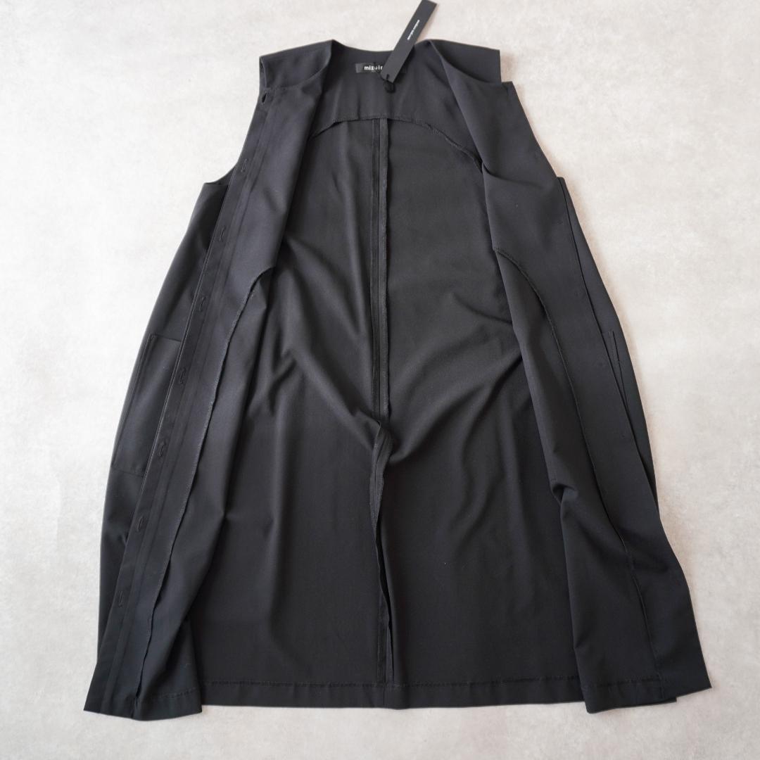 【新品】ミズイロインド♡フロントフライ コクーン ロングジレ ベスト ワンピース