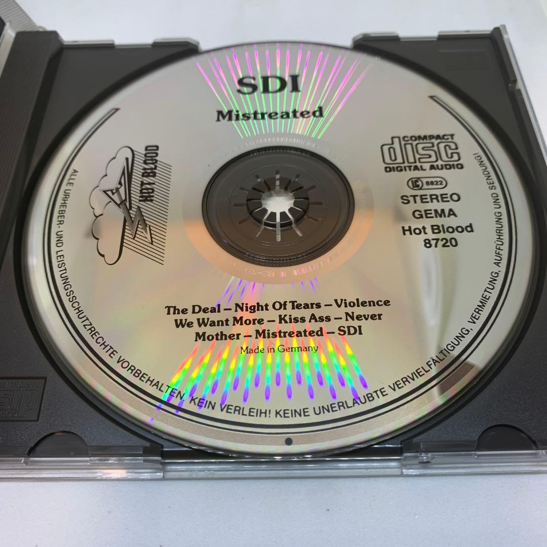 S.D.I. Mistreated '89 スピードメタル レア