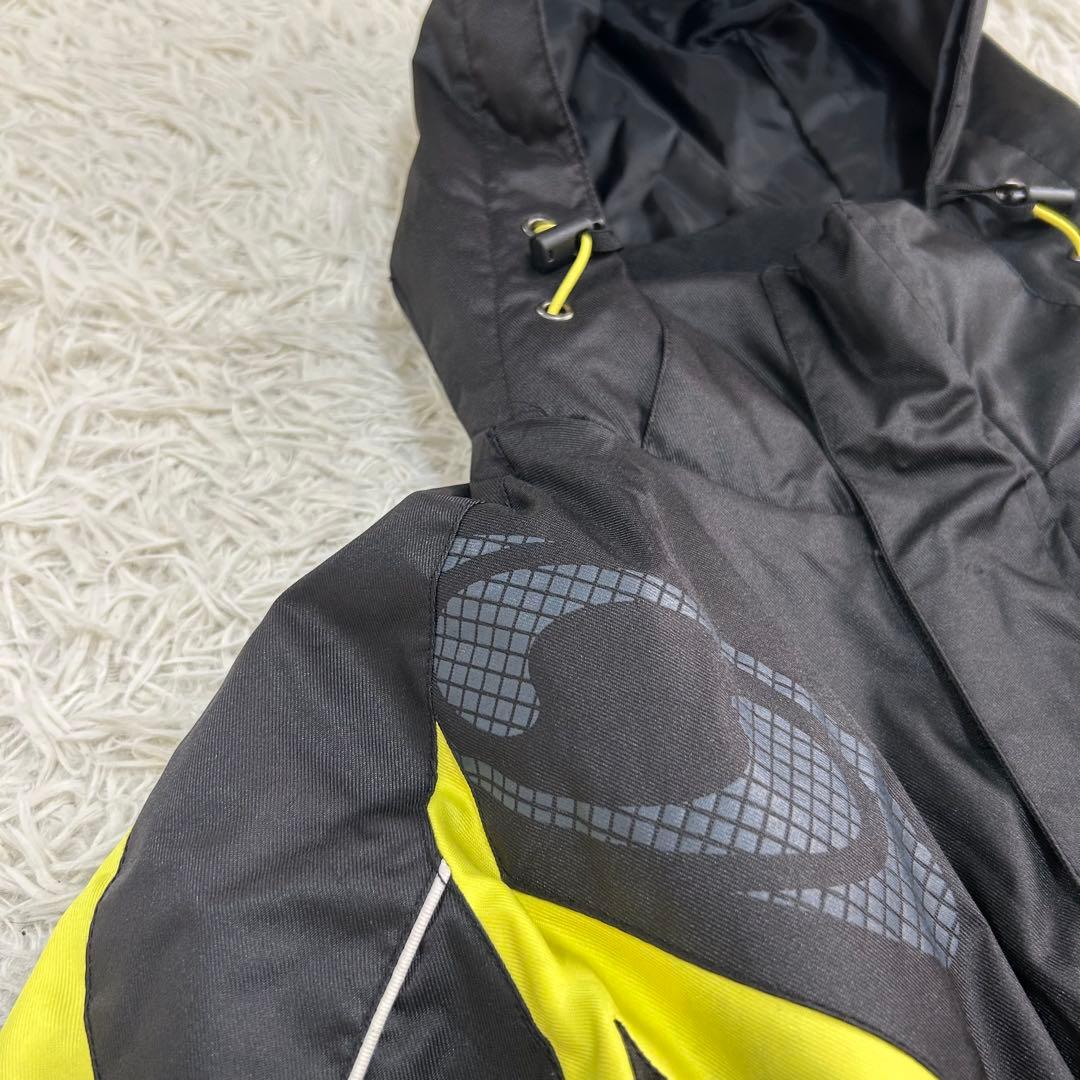 良品✨サロモン スキーウェア セットアップ L メンズ ロゴ刺繍 パーカー