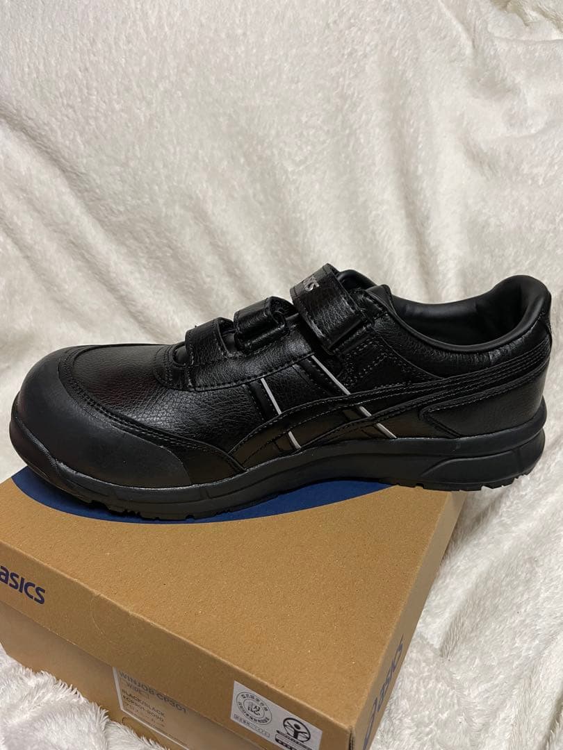 【新品】　安全靴 アシックス　ウィンジョブCP301ブラック　27.5㎝