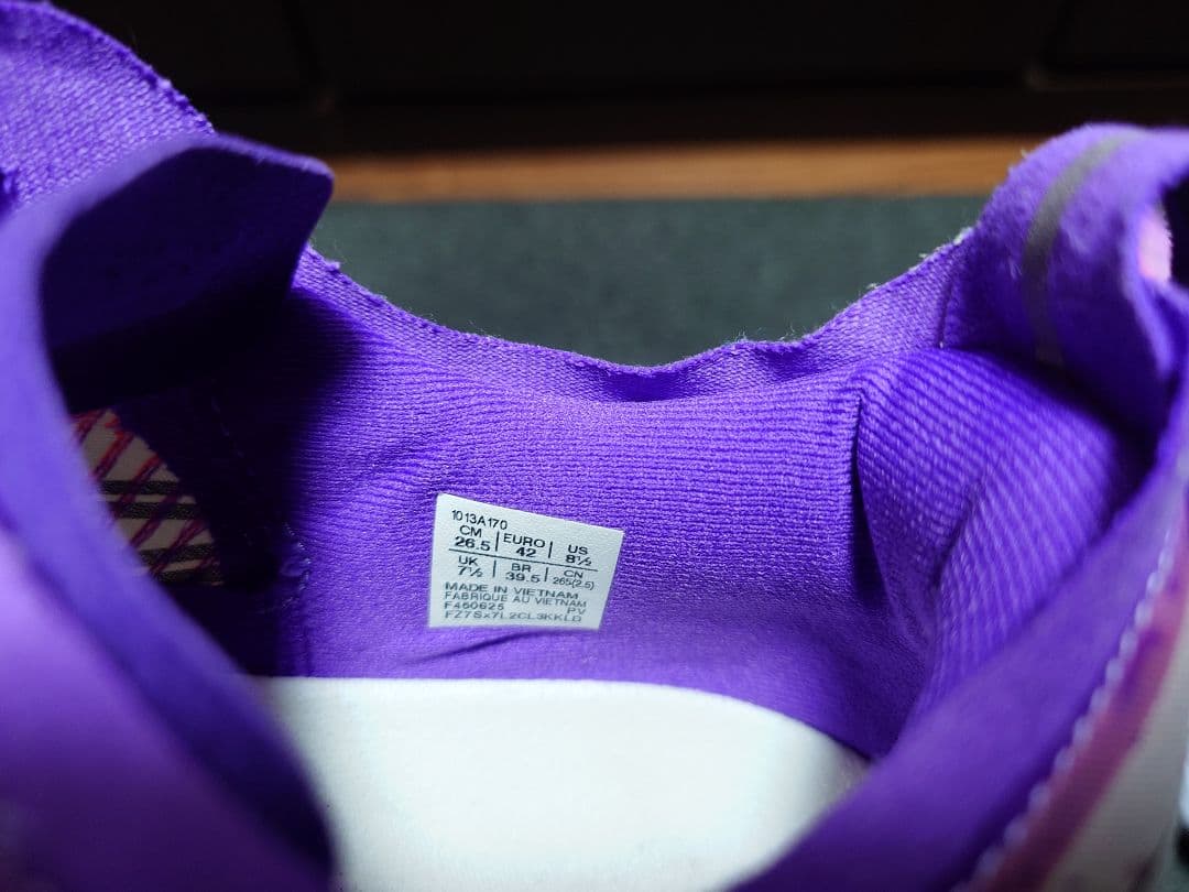 アシックス　メガブラスト　Edo Purple/Black　ASICS