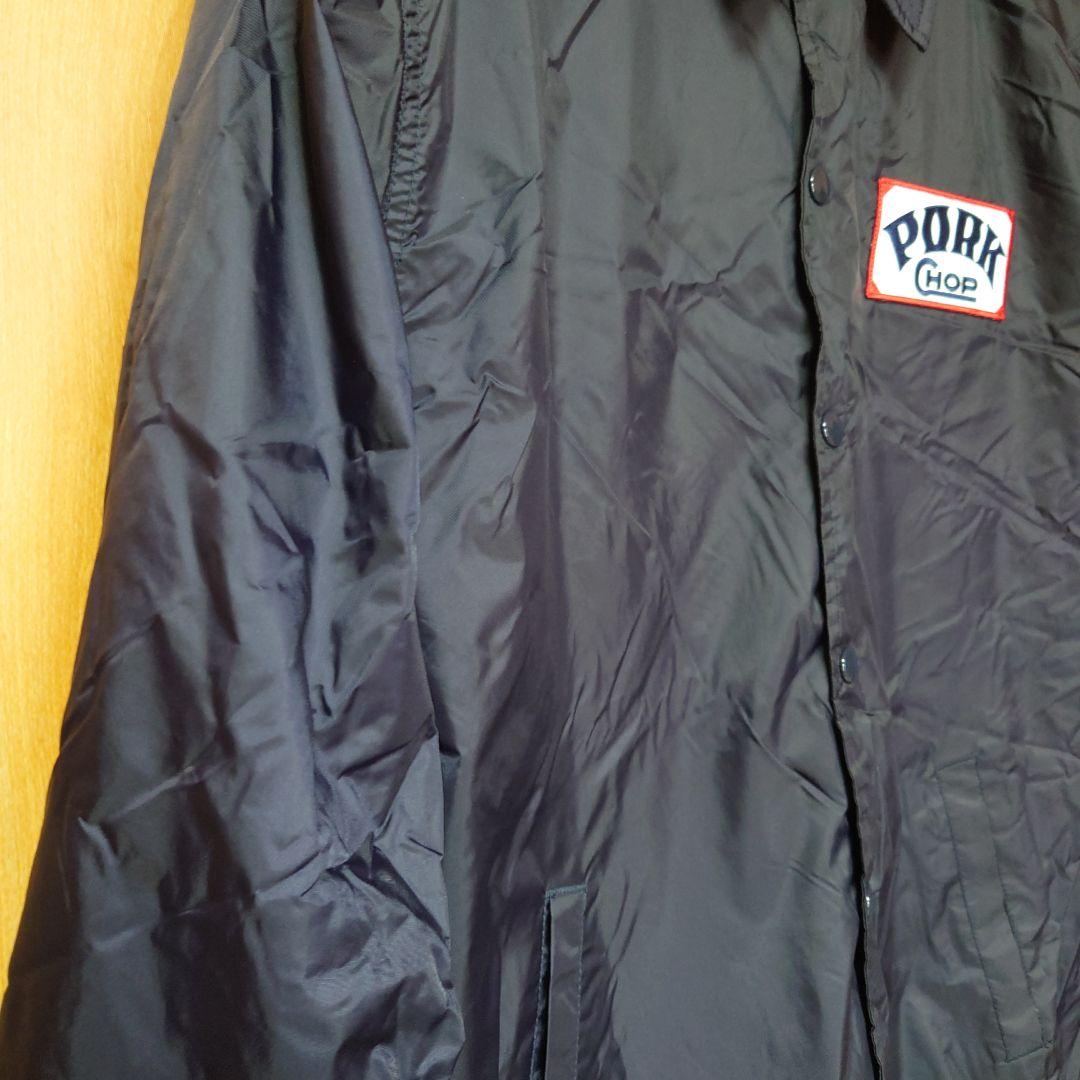 PORKCHOP ナイロンジャケット Mサイズ ネイビー