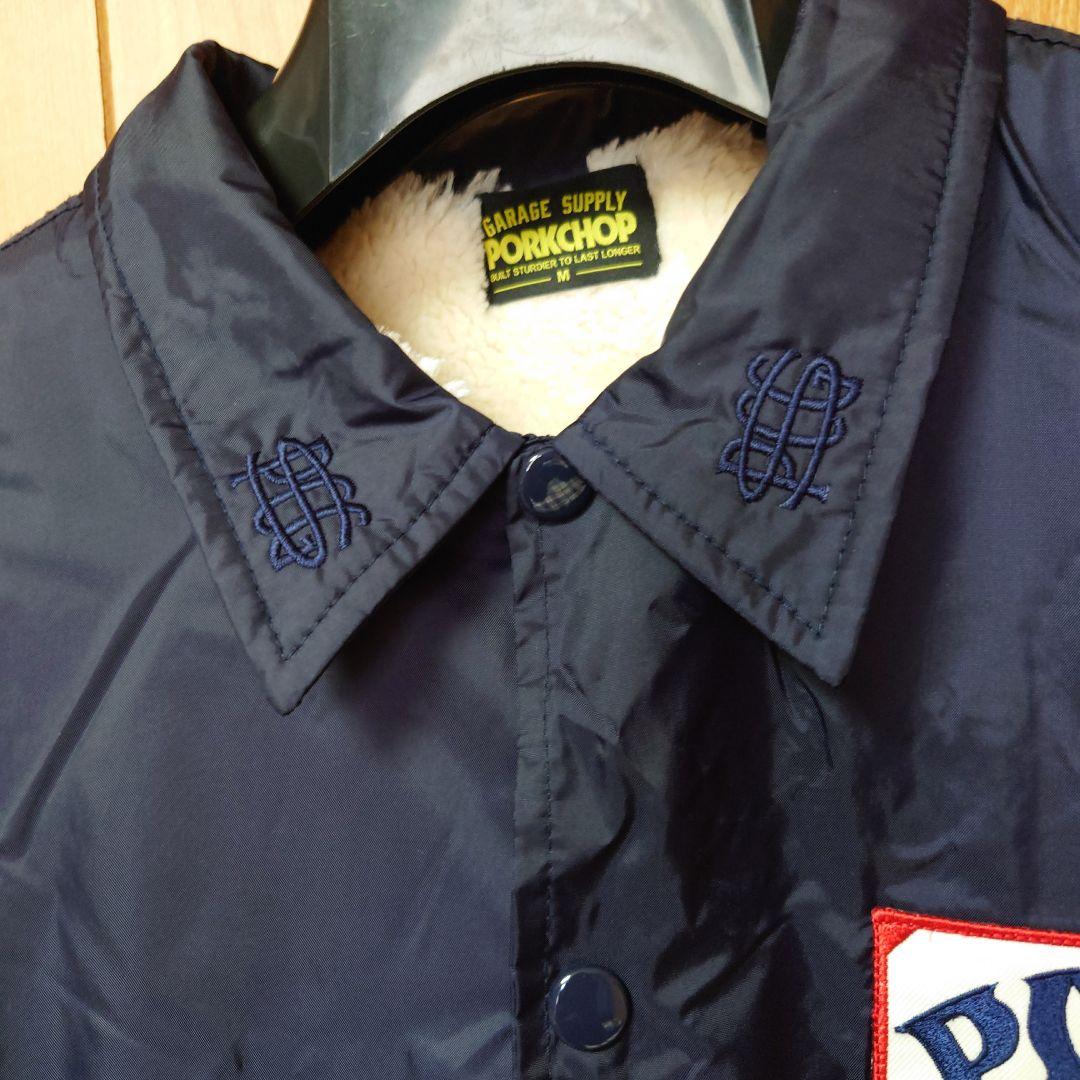 PORKCHOP ナイロンジャケット Mサイズ ネイビー