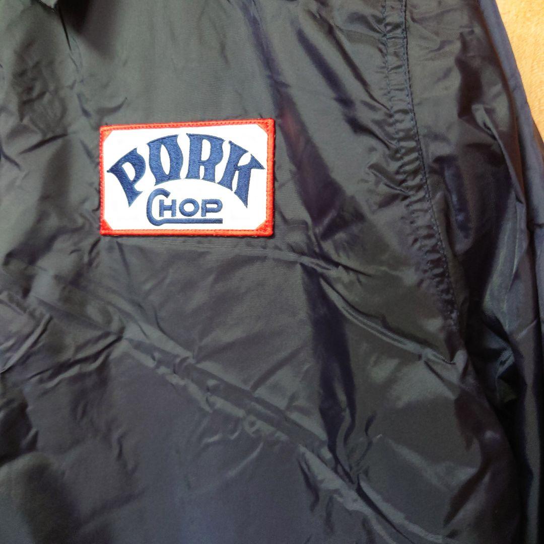 PORKCHOP ナイロンジャケット Mサイズ ネイビー