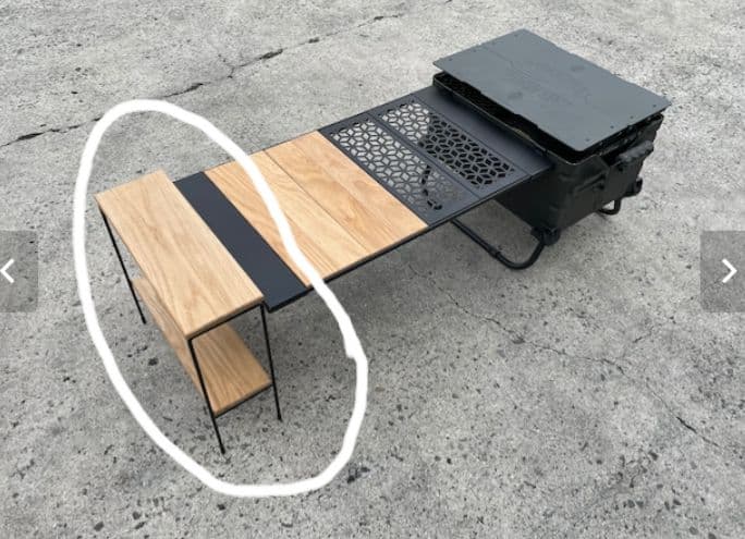 CAMP GEEKS キャンプギークス　ブリッジトップ用スタンド