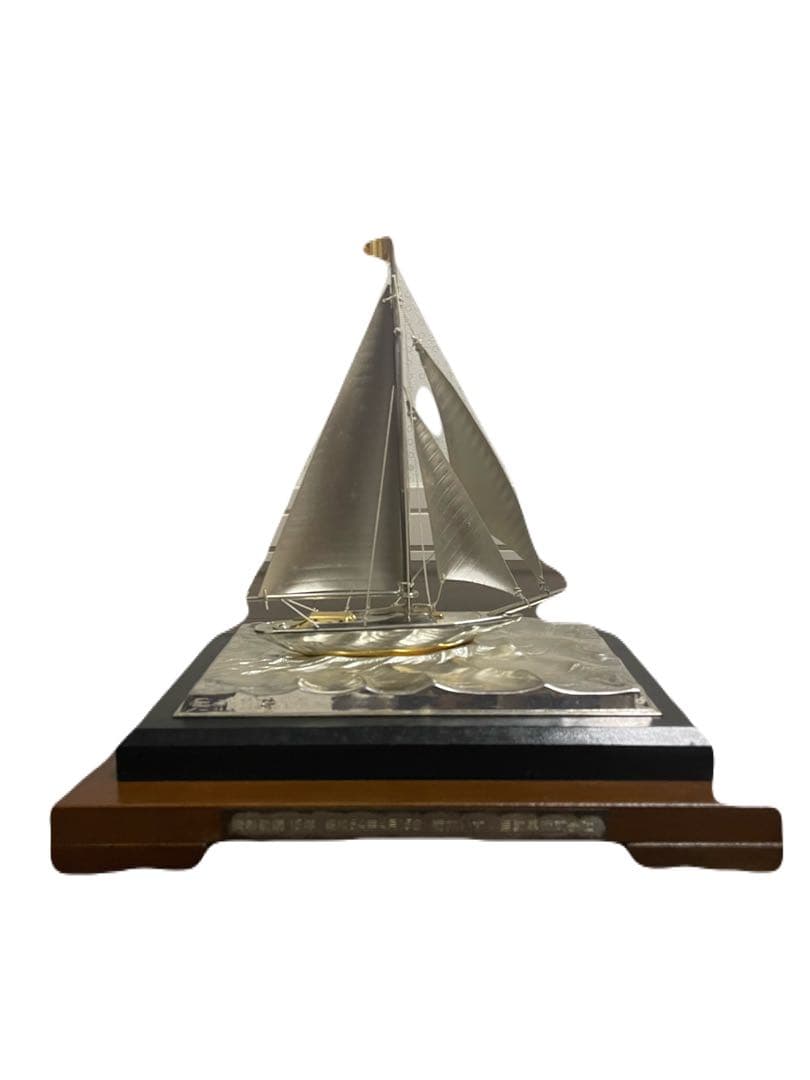 ヨット 模型 銀 SP 70s