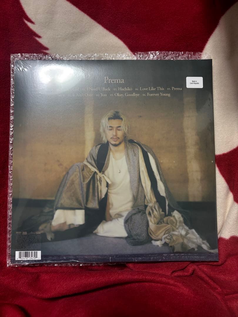 藤井 風 3rd アルバム『Prema』輸入盤　レコード　新品未開封