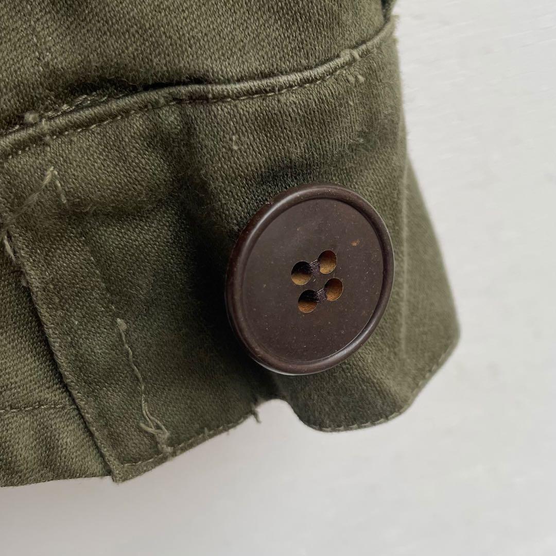 60s 希少タグ フランス軍 M64パーカー ヴィンテージ ミリタリー ユーロ