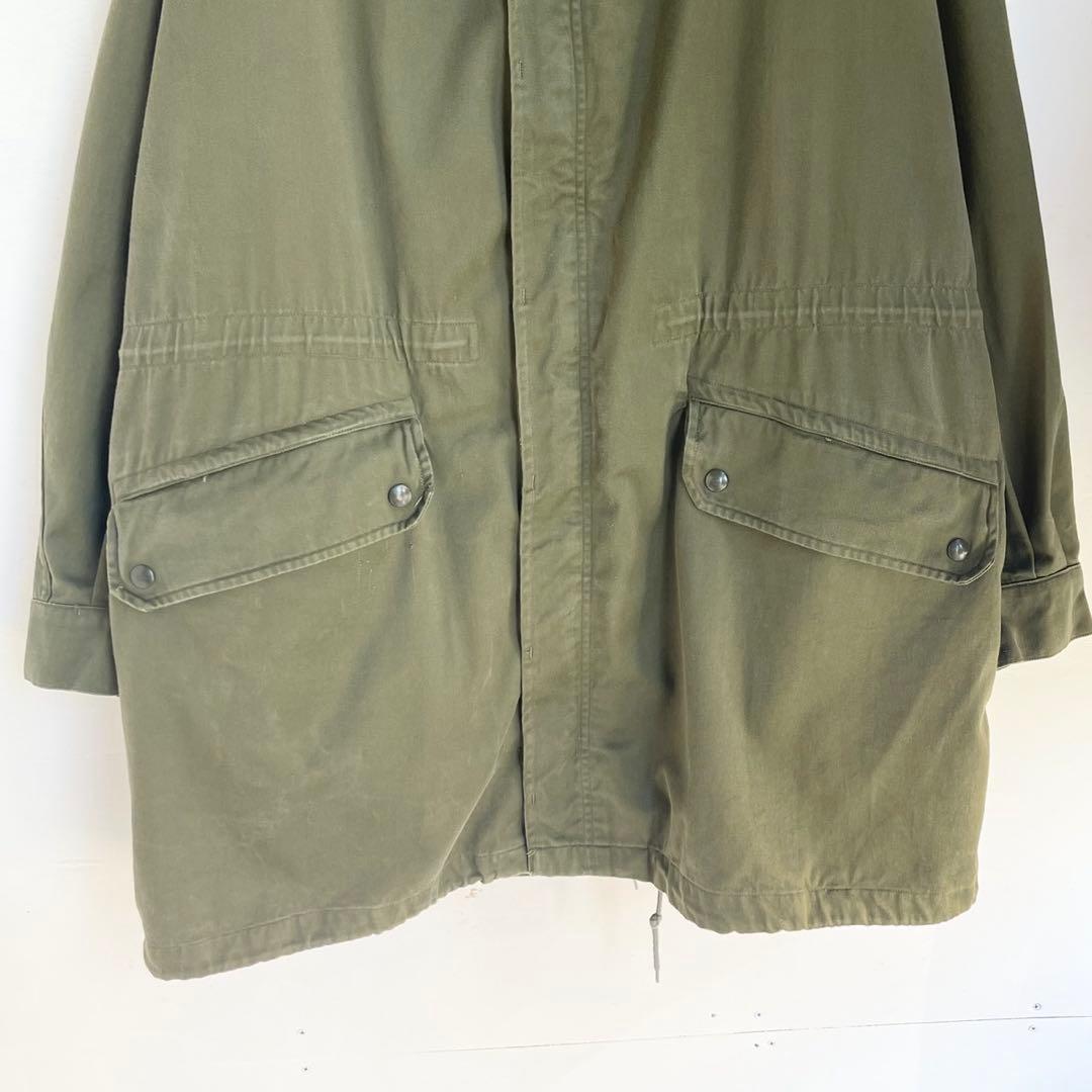 60s 希少タグ フランス軍 M64パーカー ヴィンテージ ミリタリー ユーロ