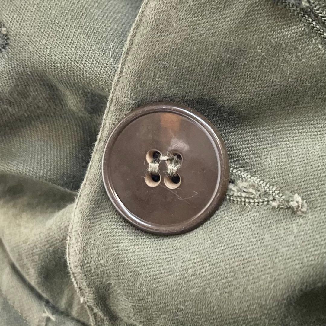 60s 希少タグ フランス軍 M64パーカー ヴィンテージ ミリタリー ユーロ