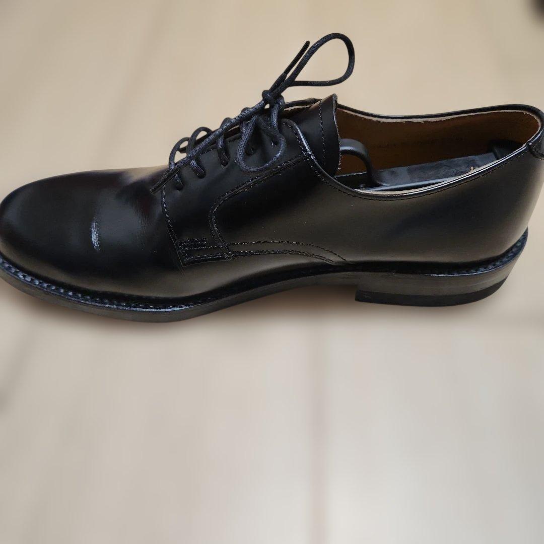 美品リーガル プレーントゥ J636 ブラック 25.5